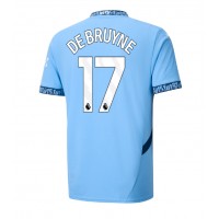 Echipament fotbal Manchester City Kevin De Bruyne #17 Tricou Acasa 2024-25 maneca scurta